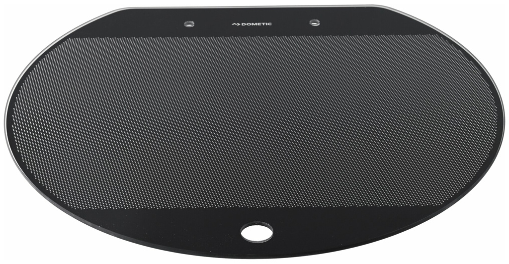 Glasabdeckung für Dometic-Rundspülbecken SNG 420, Beckendurchmesser 42 cm