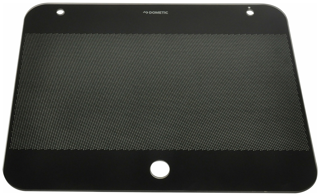 Glasabdeckung für Dometic-Kombination HSG 2370, Becken rechts, Maß Kombination 9