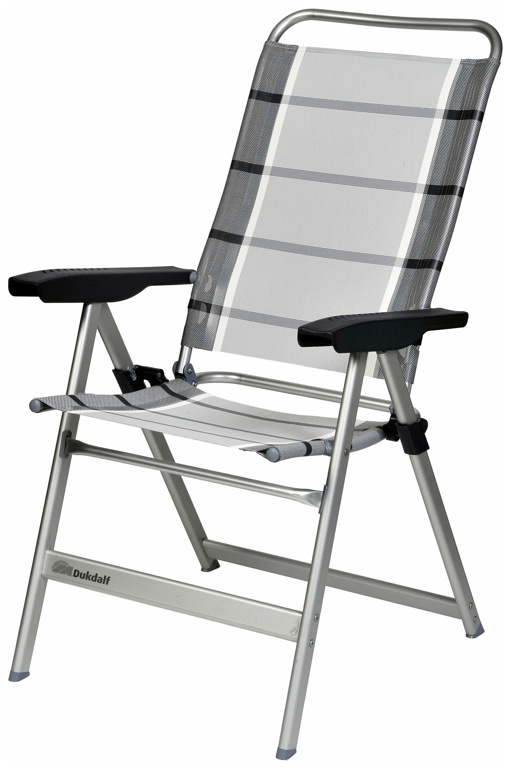 Dukdalf Campingstuhl Dynamic Standard, anthrazit, silber