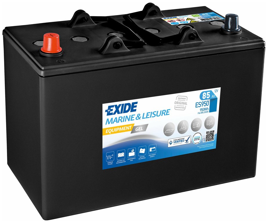 EXIDE Equipment Gel ES 950, 85 Ah