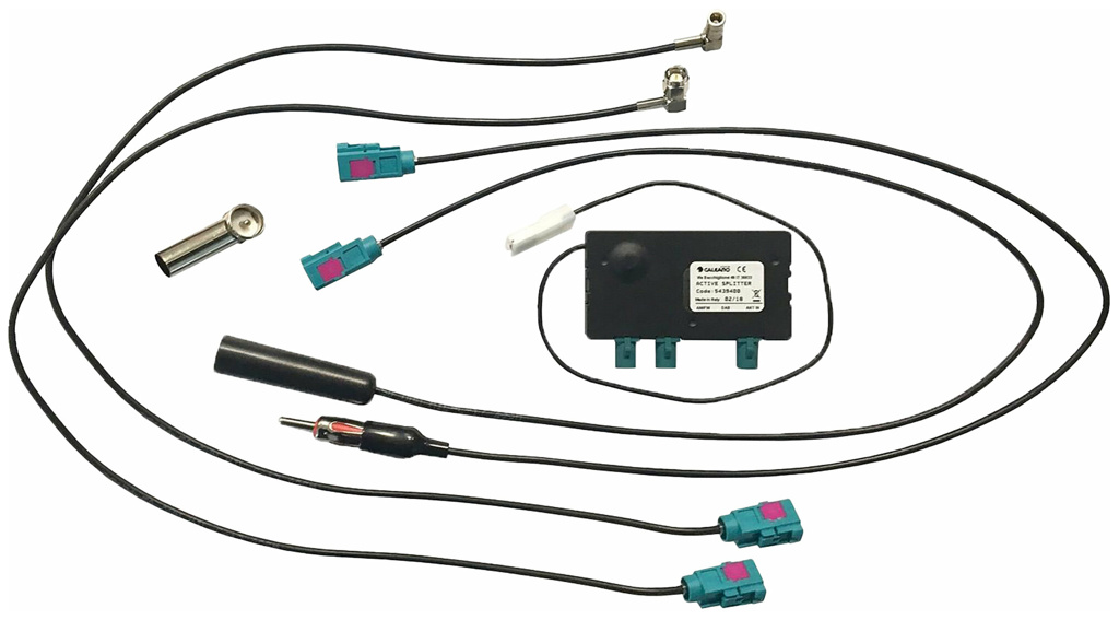 EXS Antennen-Splitter FM/DAB+ und Signalverstärker
