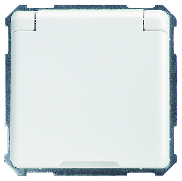 225040 Steckdose m.Vollplatte