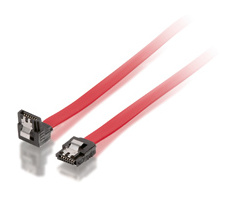 Equip SATA II Kabel, Abgewinkelt, 0.5m 111802