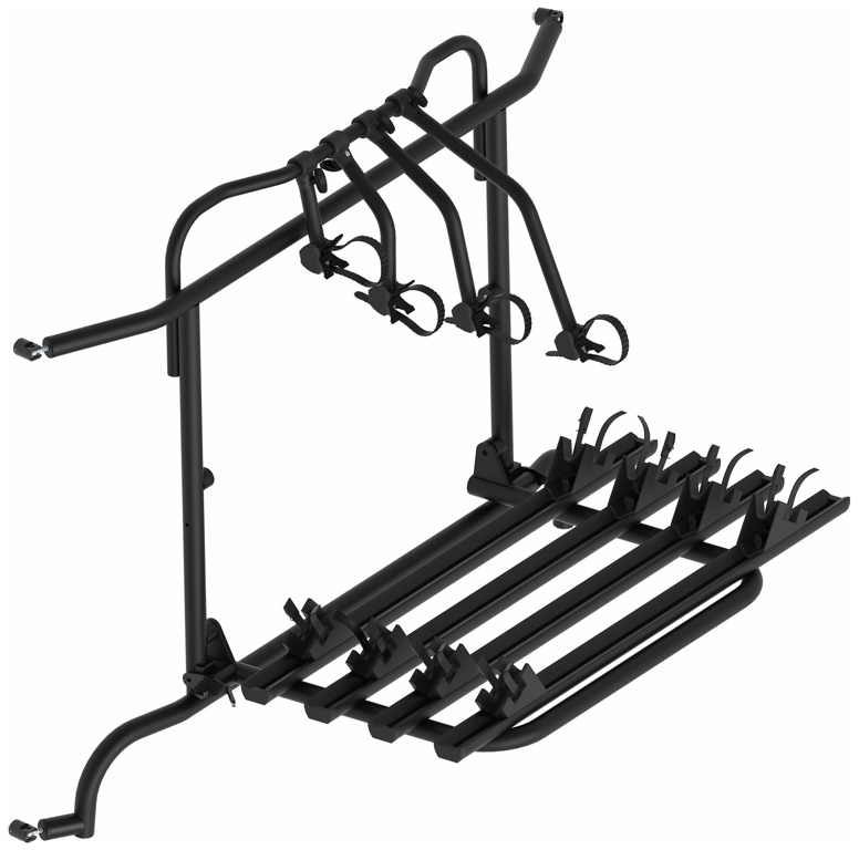 EuroCarry Scharnier-Fahrradträger 4 Räder, für Kastenwagen