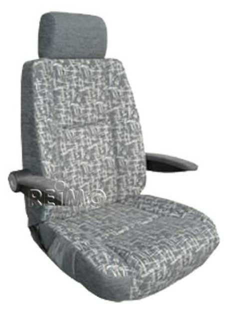 Pilotensitz 306 links (Fahrerseite) grau