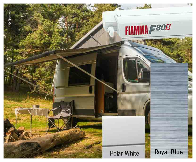 F80 S weiß 290 cm, Royal Blue