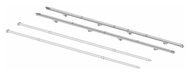 Fiamma Kit Fast Clip 2.0 Auszug 250 cm