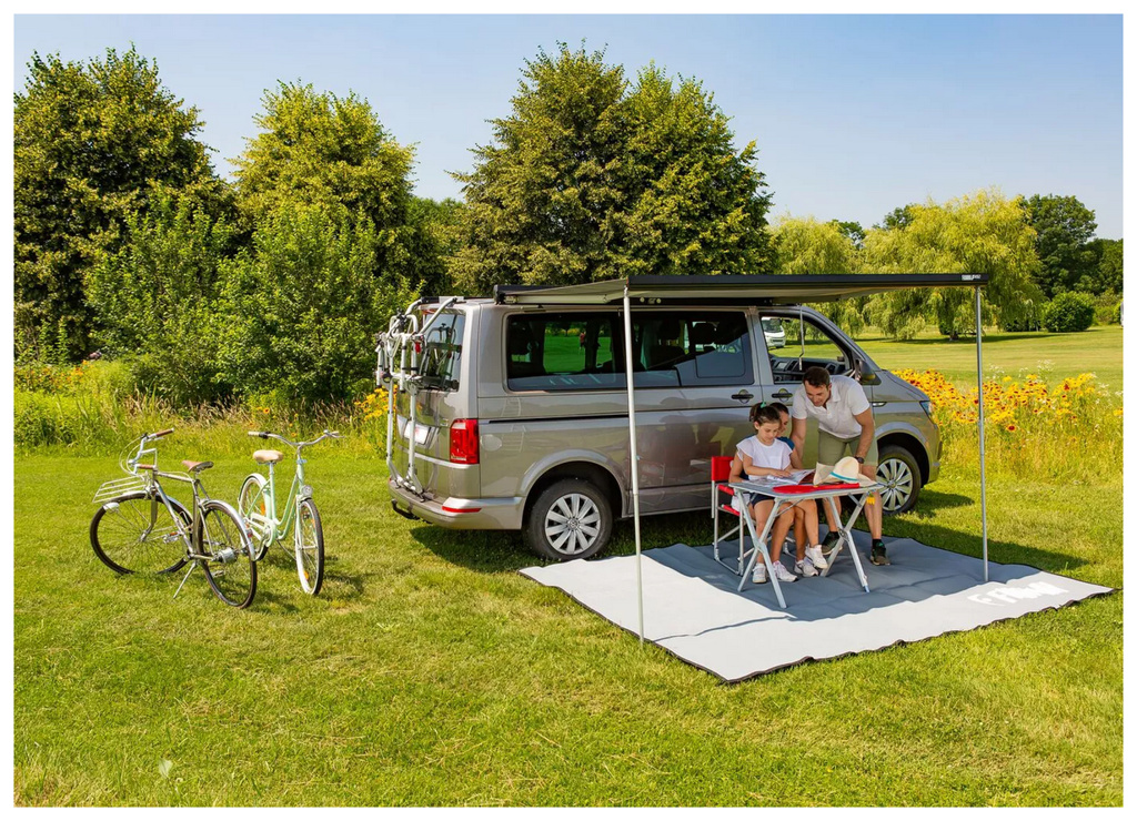 Fiamma F45s 260 für PSA Minivans, Auszug 2 m, Schwarz/ Royal Grey