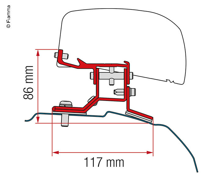 Adapter F40 Kit Ford Custom L2