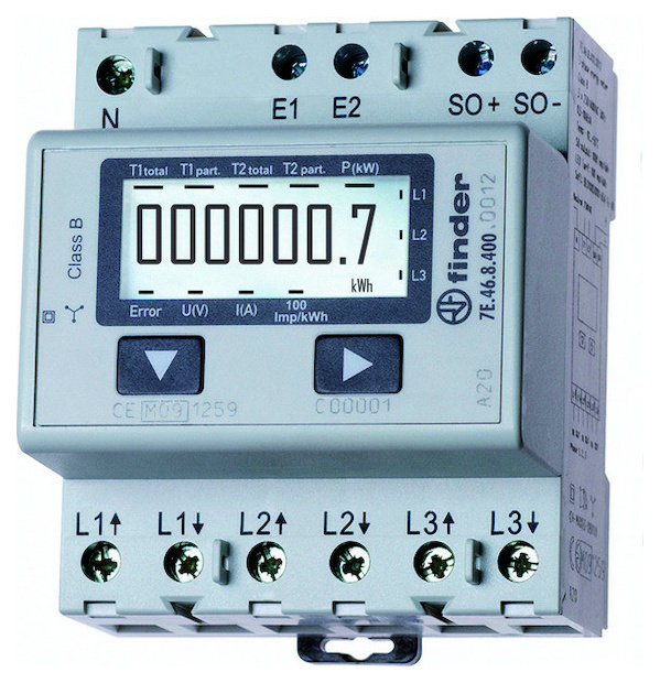 7E.46.8.400.0012 Wirkstromzähler LCD