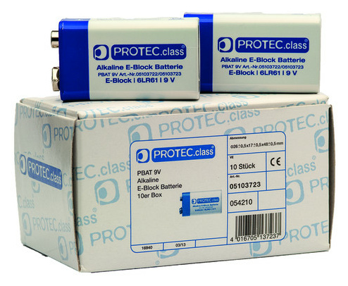 PBAT 9V Block Alkali 10er Box