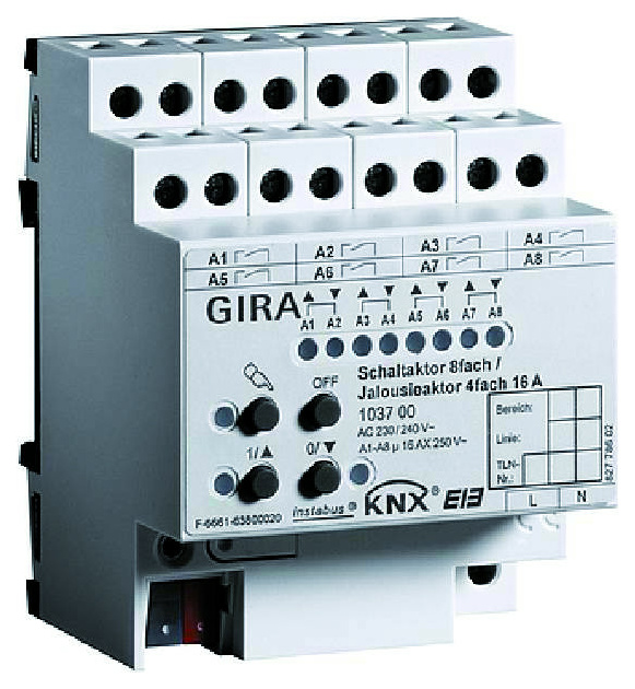 103700 Schaltakt.8f/Jalou-akt.16A REG