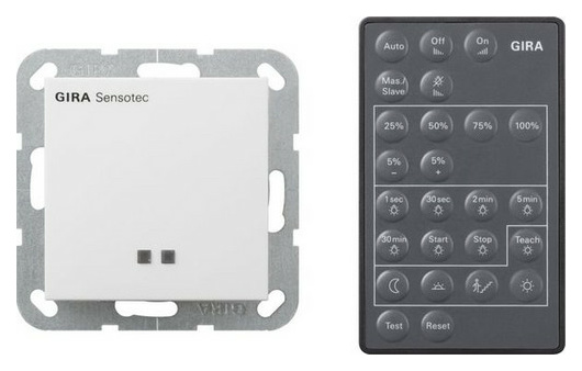 Gira 236603 Sensotec System 55 Reinweiß