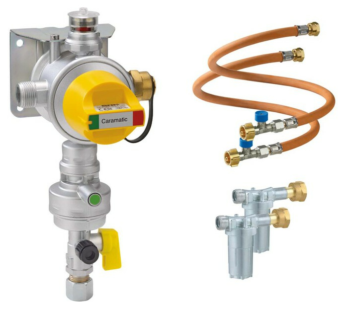 Gasdruckanlage GOK Caramatic DriveTwo-Set - Vertikal