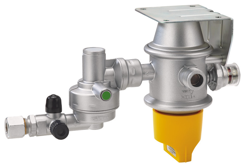 GOK Caramatic DriveTwo hor. 50mbar 1,5kg/h 2x AG M20x1,5xRVS8