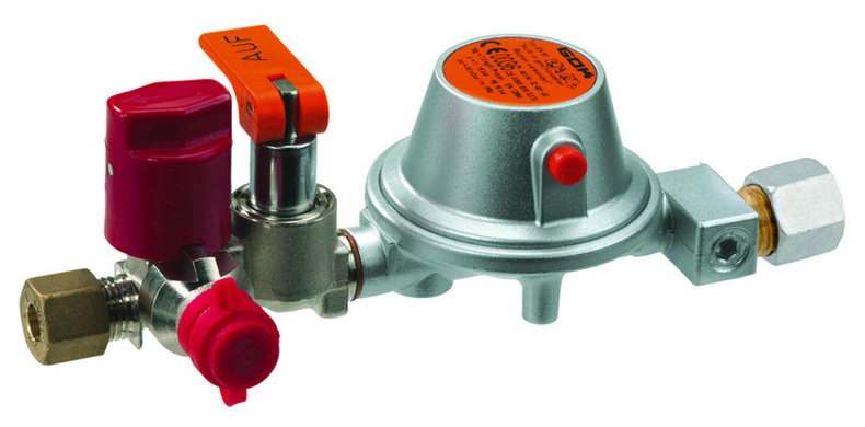 Gastank-Regleranlage RVS-RVS 50mbar