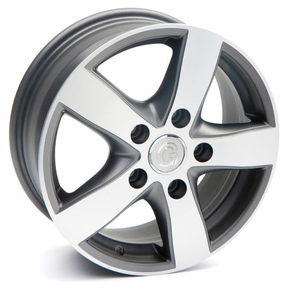 Alufelge GSM4 6,5x16 Anthracite Polished