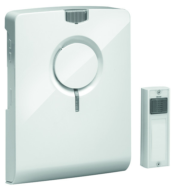 Echo M weiß Funkgong Set Echo weiß