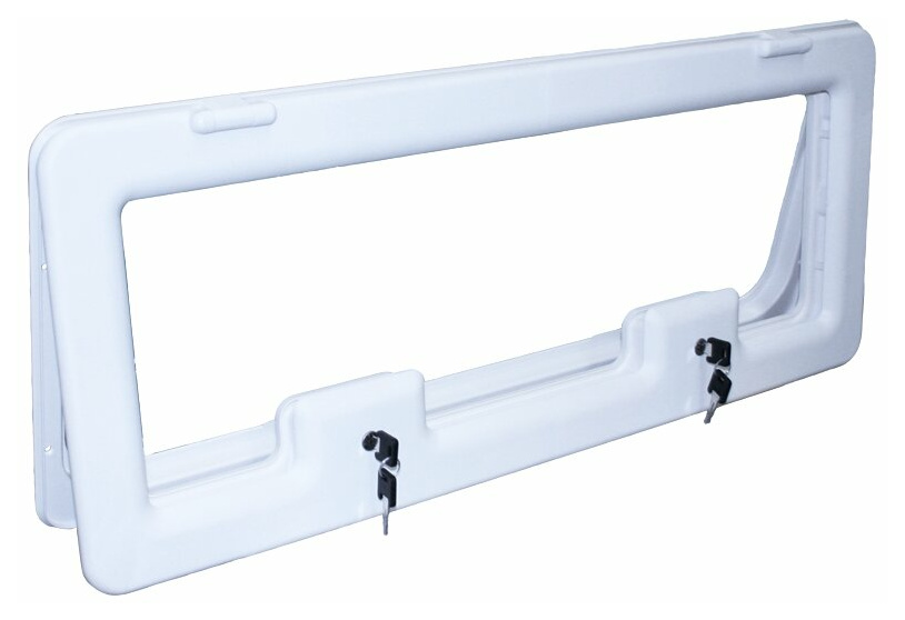 H.A.B.A. Serviceklappe Athos 575, weiß, 595 × 315 mm