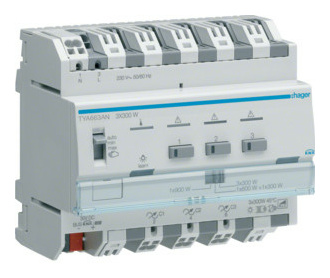 TYA663AN Universal-Dimmaktor 3-fach