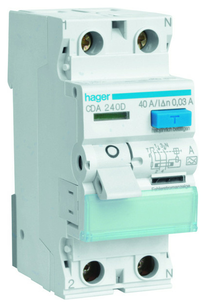 CDA240D FI-Schutzschalter 2P 40A 30mA
