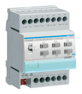 TYM646R Heizungsaktor 6fach KNX