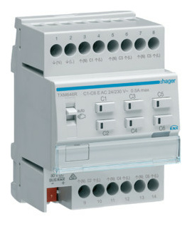 TXM646R Heizungsaktor 6fach KNX easy