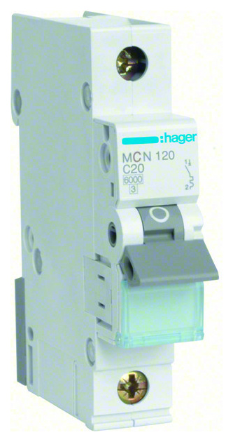 MCN120 Sicherungsautomat 1polig C-20A