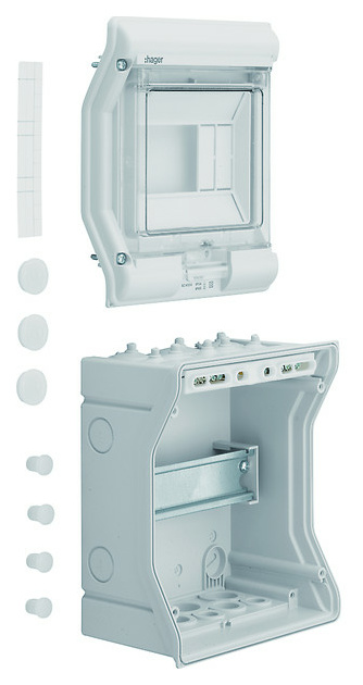 VE106D Kleinverteiler IP 65 AP 1 REIHIG