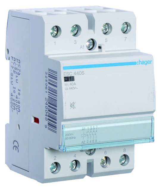 ESC440S Schütz brummfrei 40A, 4S, 230V