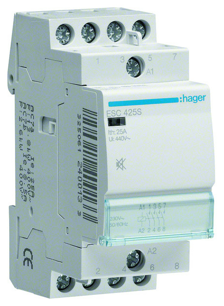 ESC425S Schütz brummfrei 25A, 4S, 230V