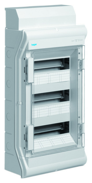 VE312DN Kleinverteiler IP 65 AP 3 Reihig