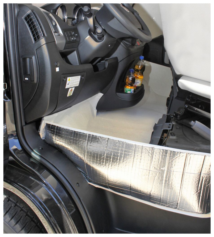 Hindermann Fußraumisolierung, Fiat Ducato ab Baujahr 05/2014