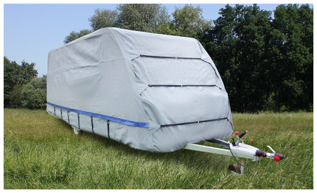 Hindermann Wohnwagen Schutzhülle Wintertime, 430 x 250 x 220 cm, 13,6 m