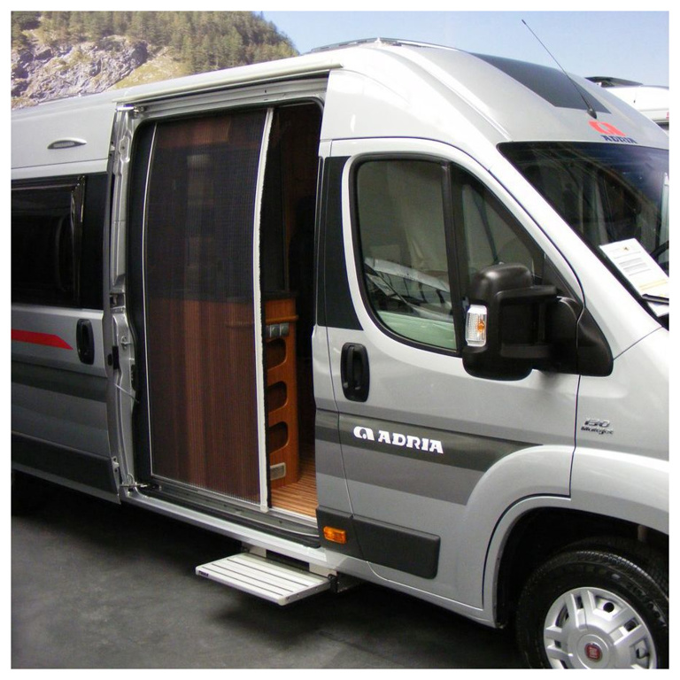 Horrex Plissee Fliegenschutztür Fiat Ducato, Citroën Jumper, Peugeot Boxer