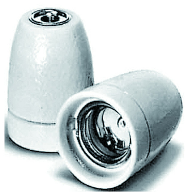 536452 Fassung E27 Porzellan M13x1