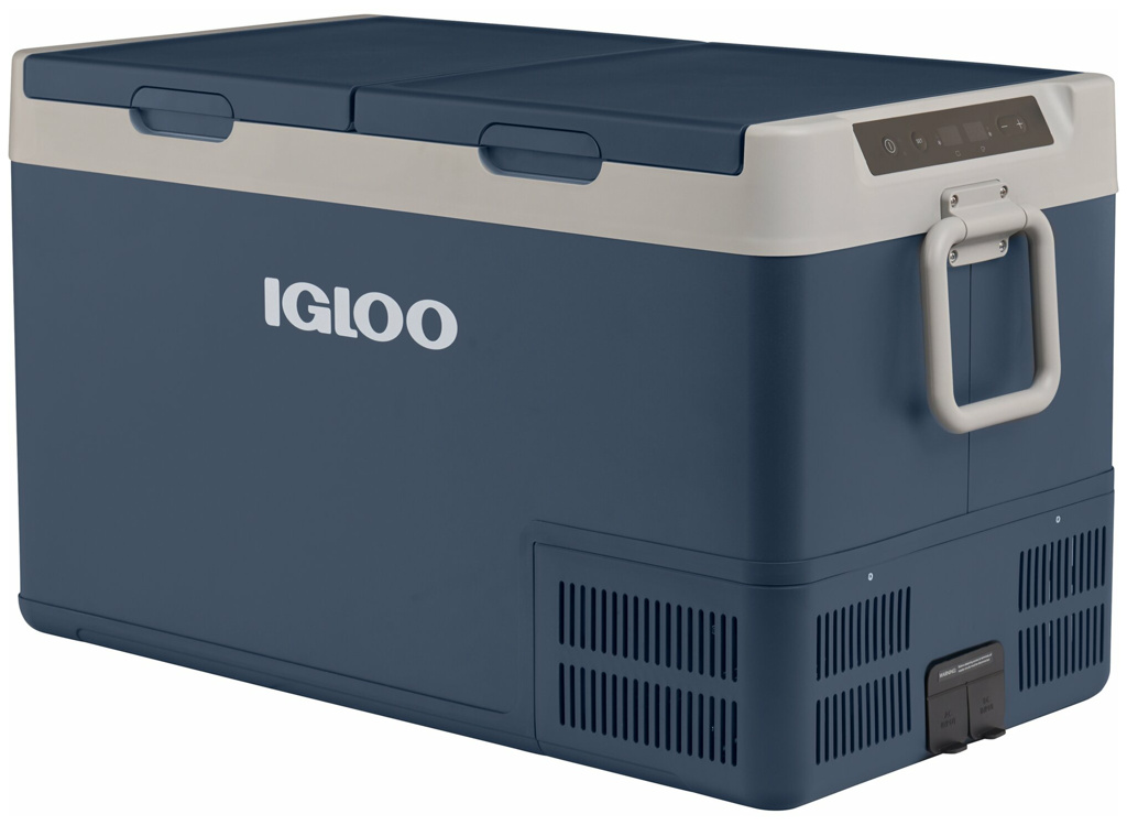 Igloo ICF80DZ Kompressor-Kühlbox, 12 / 24 / 230 V, 78 L, blau