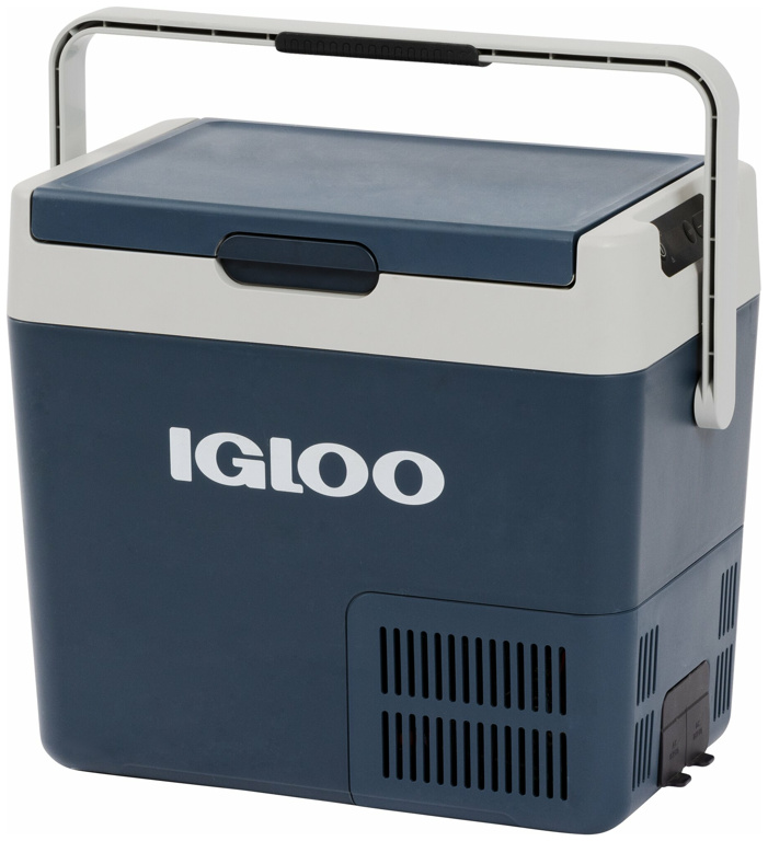 Igloo ICF18 Kompressor-Kühlbox, 12 / 24 / 230 V, 19 L, blau