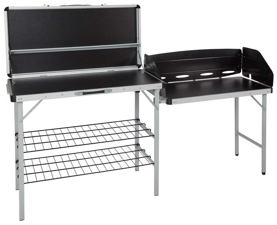 Isabella Campingküche, 188 x 50 x 81 cm, schwarz