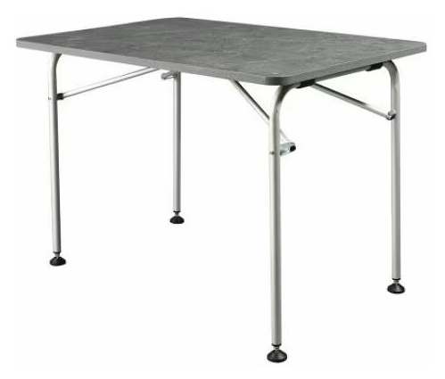 Campingtisch Isabella 100, 68 x 100 cm, grau