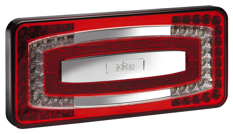 LED-Multifunktionsleuchte, 9-32V, rot 500 mm Kabel, IP67