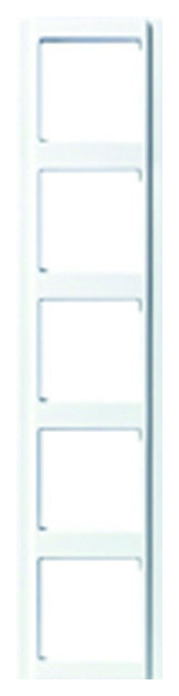 A 585 WW RAHMEN 5-FACH ALPINWEISS