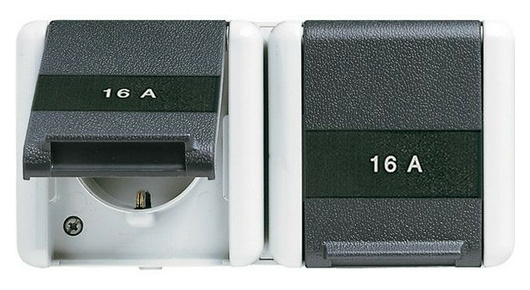 8220 NA W SCHUKO-ZWEIFACHSTEC