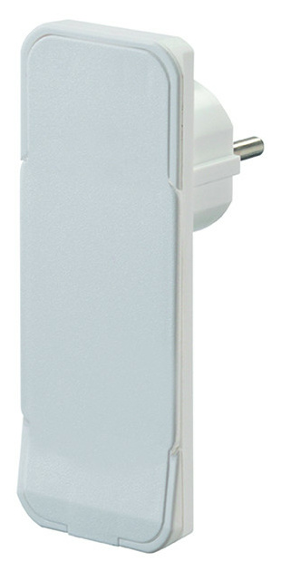 PSFSW Schuko-Flachstecker weiß
