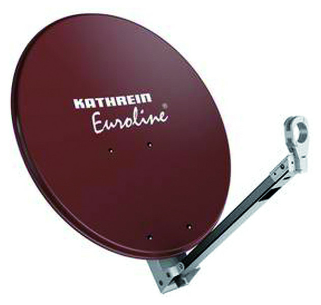 Kathrein KEA 650/R Parabolantenne, Rotbraun