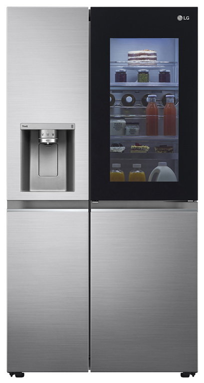 LG GSXV91BSAE Side-by-Side mit InstaView Door-in-Door und Wasserspender