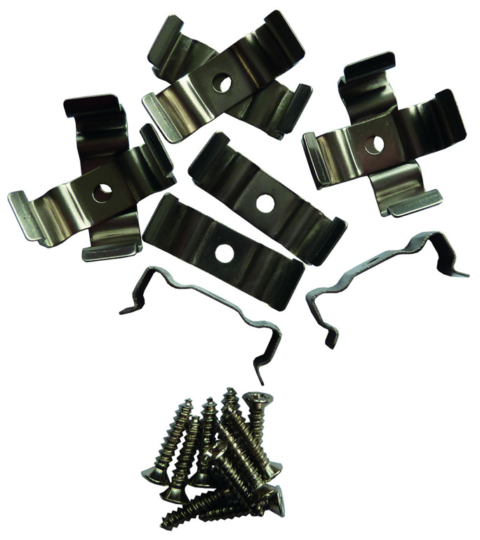 PLL LED MCG-10 Klammern-Set Metall