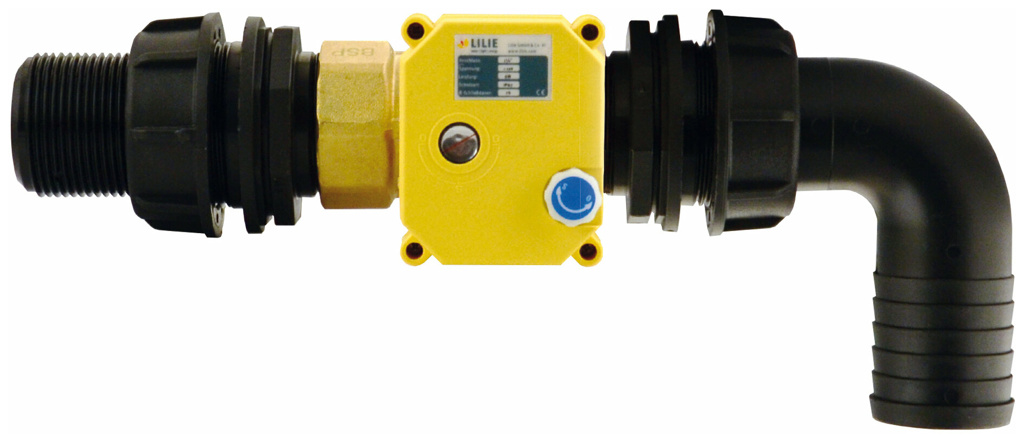 Lilie Elektrisches-Kugelhahnventil-System, 1 1/4", Messing