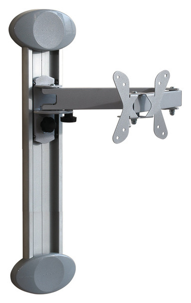 TV-Halter Wandhalter Silber - Gleitschiene 990 mm