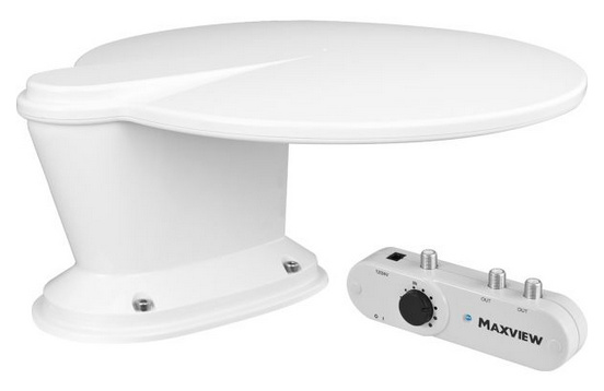 Maxview Gazelle Pro Antenne, 12/24 Volt, weiß